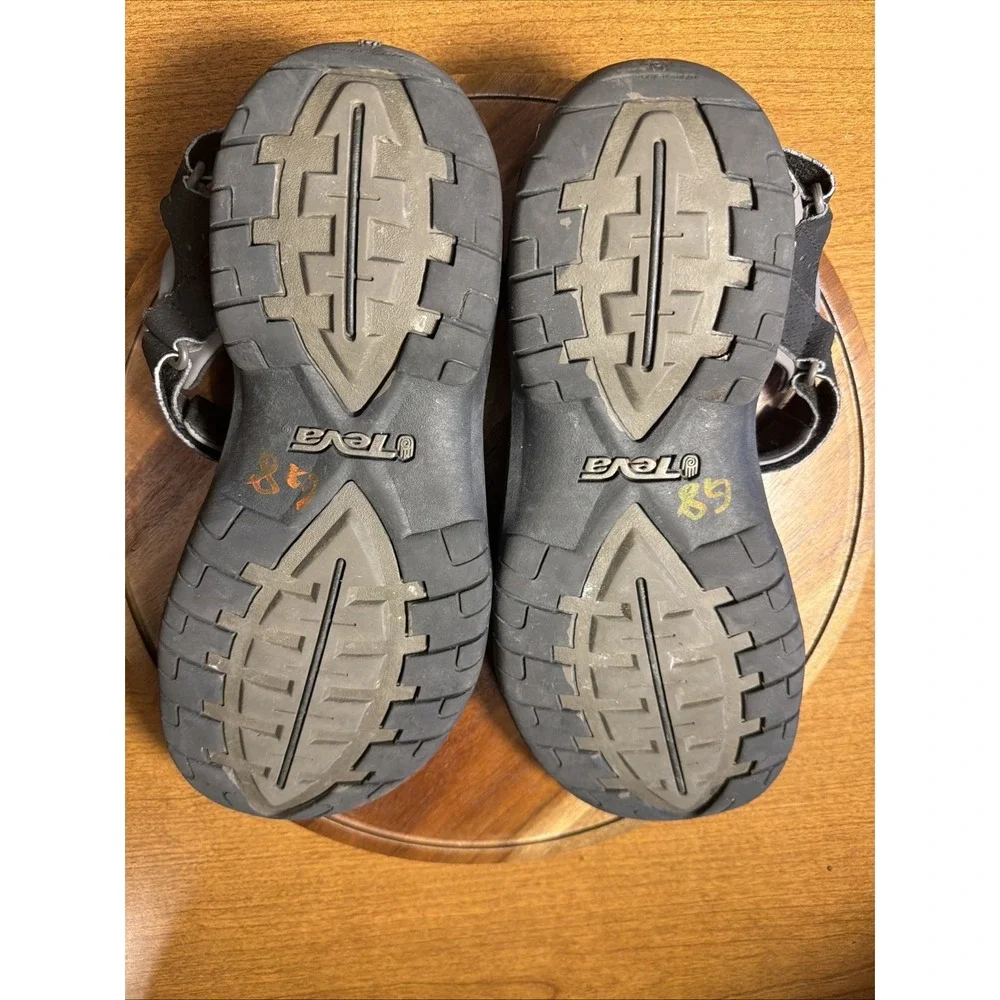 Teva Minam Hiking Sandals Mens Size 10 Black Outdoor Trail Walking Sandals
